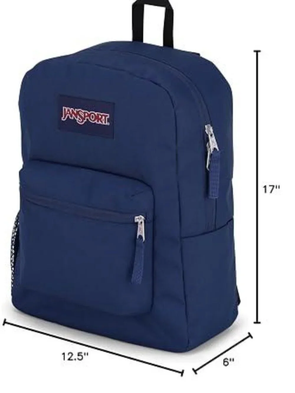 Jansport Navy Cross Town Unisex Backpack/NWT